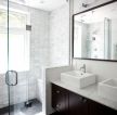 家装现代风格玻璃淋浴间装修效果图片