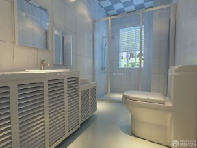90平新房玻璃淋浴间装修效果图