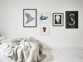 家装客厅照片墙拼图设计效果图片