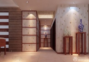 中式圖案壁紙 95平房屋
