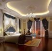 欧式新房卧室古典床设计图 