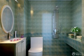 小户型一居改两居卫生间淋浴房装修图片 