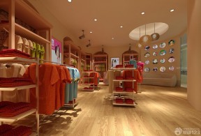 服裝店裝修風(fēng)格 原木地板 