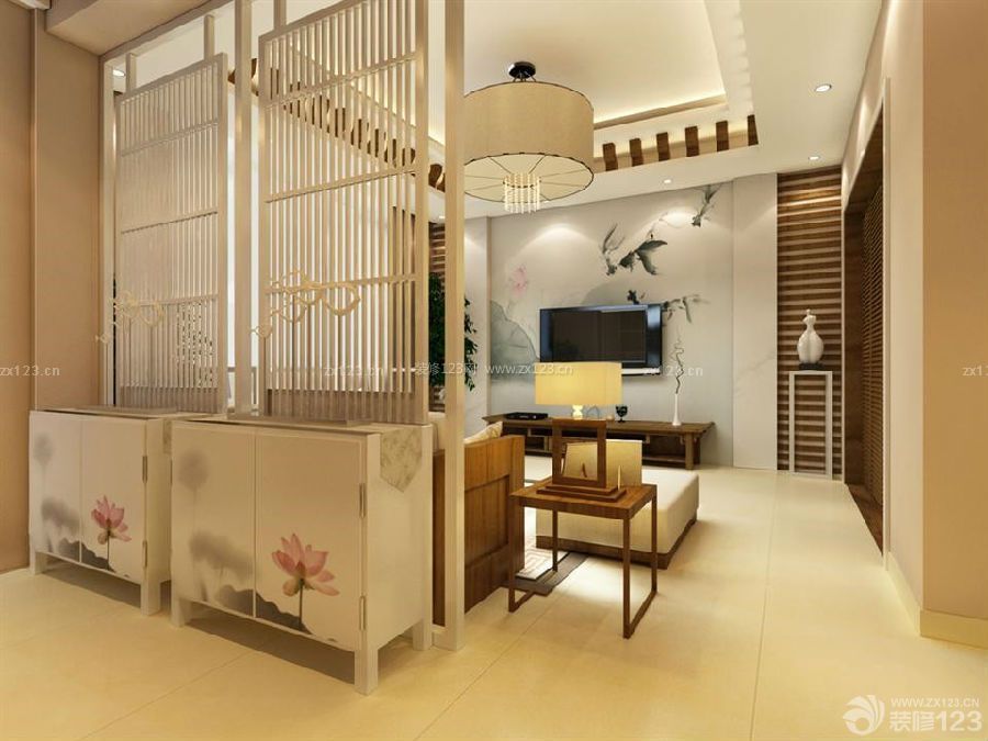 經(jīng)典客廳鏤空木質(zhì)隔斷設(shè)計(jì)圖