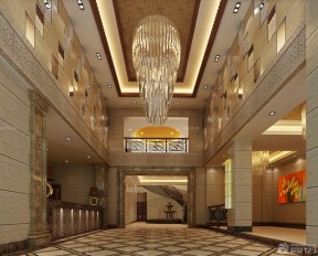 酒店大厅 水晶灯