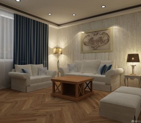 仿木地板瓷砖 最新客厅 