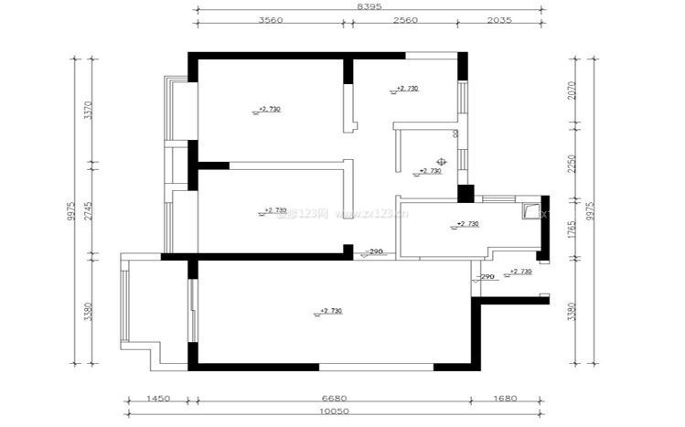 2023二居室戶型圖片