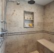 家居浴室灰色墙面装修实景图
