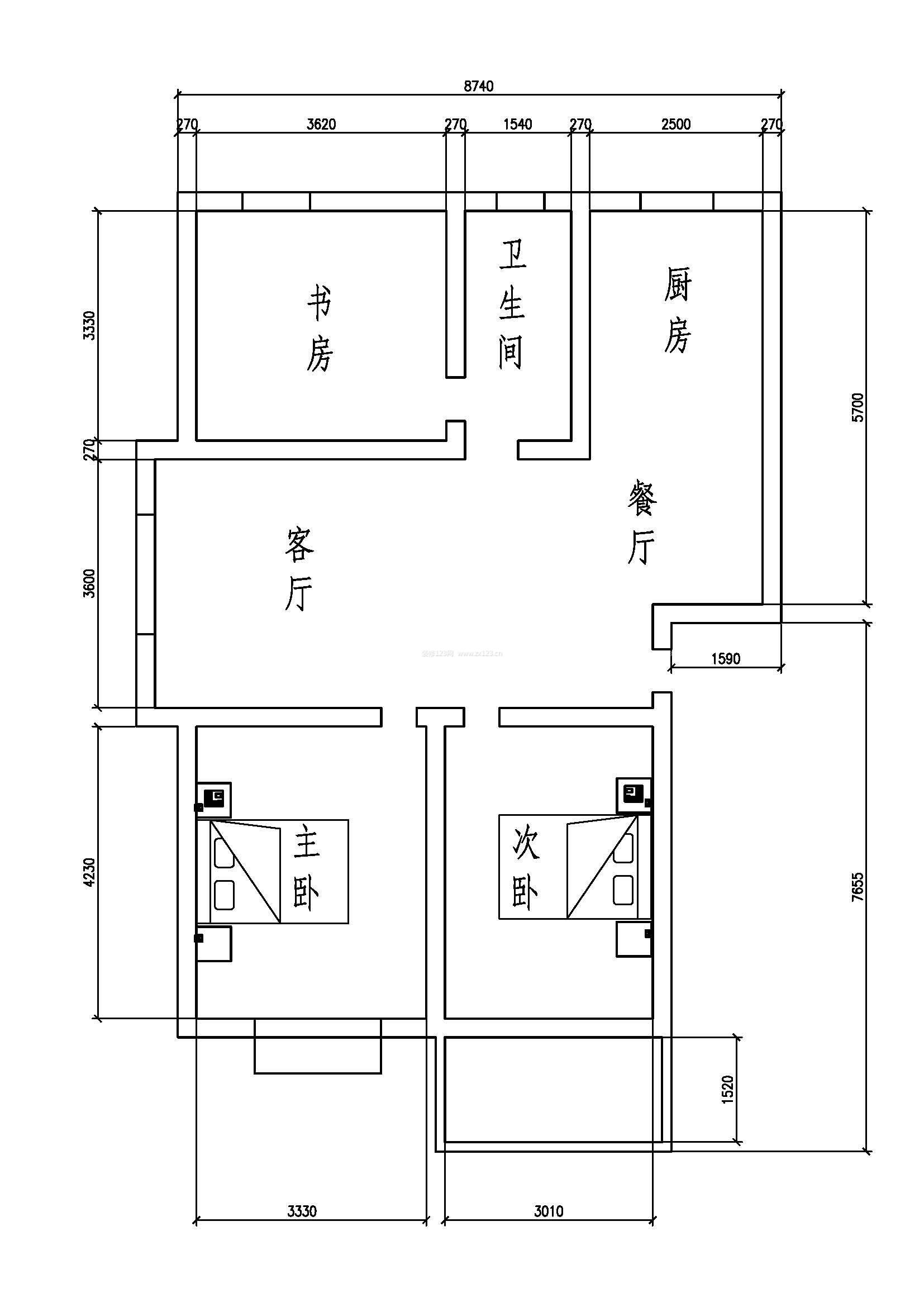 最新70平米小戶型平面圖設(shè)計(jì)大全2023