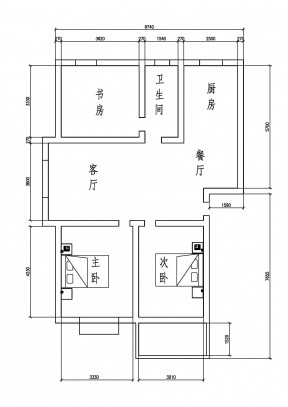 最新70平米小戶型平面圖設(shè)計大全2023