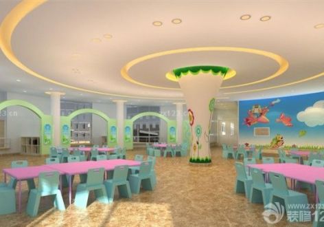 哈尔滨市　幼儿园4500平米现代风格