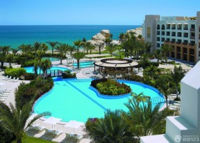大型酒店游泳池设计图片