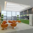 现代办公室设计茶水间装饰品效果图大全2023 