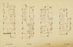 130平米房屋聯(lián)排別墅戶型圖大全