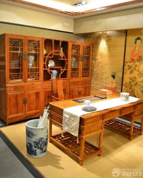 中式风格连天红红木家具欣赏