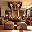 中式装修风格组合沙发设计图 
