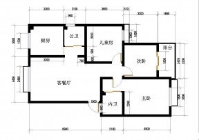 三室兩廳裝修設(shè)計(jì)最佳戶型圖