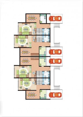 農村自建房小型別墅戶型圖