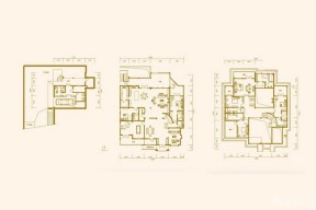 三层独栋豪华别墅户型图图片