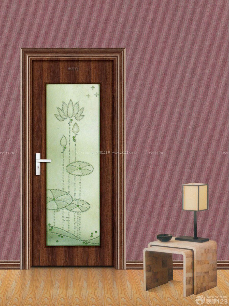 现代风格钢木门装修效果图