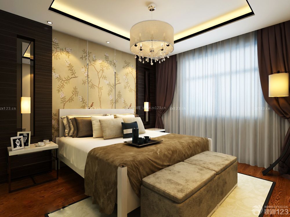 新中式灯具 卧室设计 