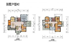 经典现代风格农村简单小别墅户型图