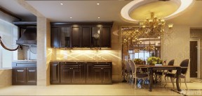 開(kāi)放式廚房整體櫥柜裝修案例