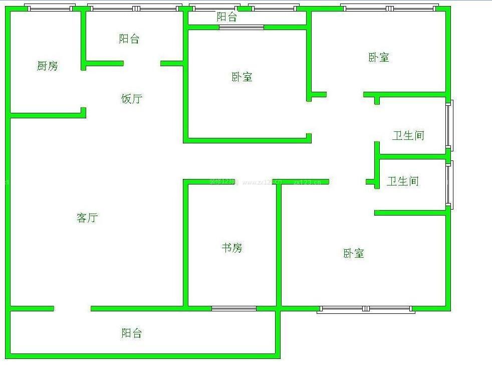 簡(jiǎn)約農(nóng)村自建房戶型圖大全