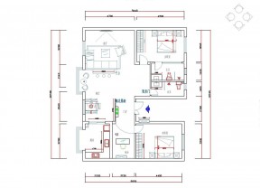 148平米農(nóng)村自建房戶型圖大全