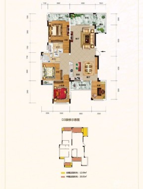 花園別墅農村自建房戶型圖大全