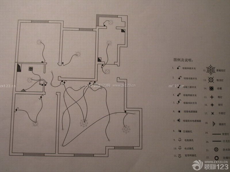 水電改造圖圖紙大全