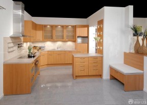 厨房餐厅一体铝合金组合柜装修设计效果图大全