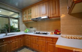 厨房吧台铝合金组合柜装修设计效果图欣赏2023