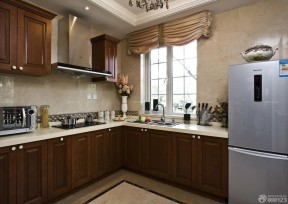 家居厨房铝合金组合柜装修设计图赏析2023