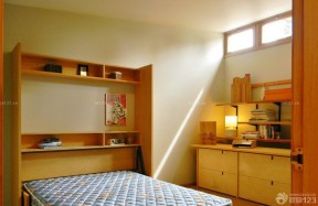 10平米卧室 单人折叠床 