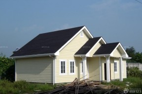 农村自建房外观设计木质楼装修案例