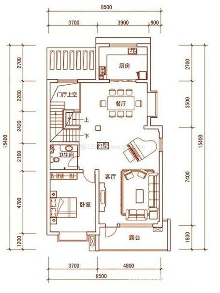 大型農(nóng)村自建平房設(shè)計圖紙