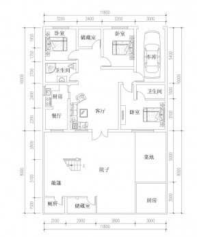 2023新农村平房设计图纸