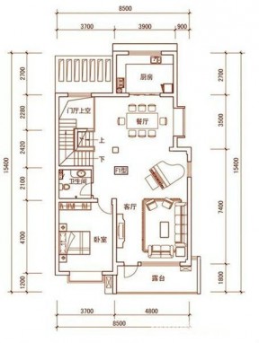 大型农村自建平房设计图纸