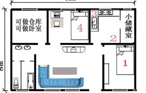 最新农村平房设计图纸