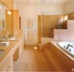 二室一厅卫浴浴巾架设计效果图