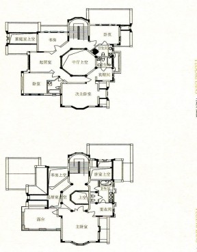 小洋樓戶型圖大全農村自建房戶型圖設計