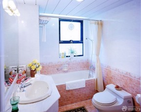 小浴室浴巾架设计效果图片