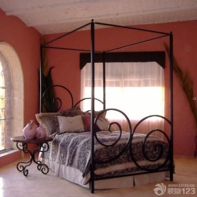 铁艺床 卧室设计