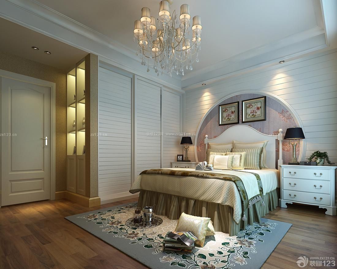 一室一厅卧室美心木门设计效果图