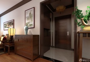 新中式风格家具美心木门设计效果图