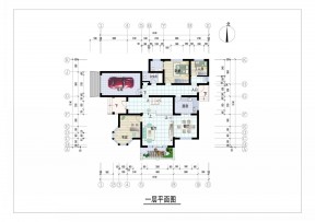 农村漂亮小户型别墅户型图