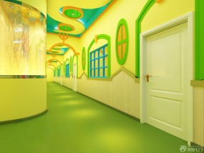 幼儿园走廊吊饰布置效果图片