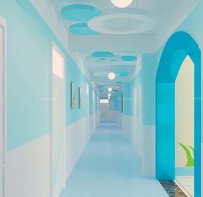 幼儿园楼道装饰图