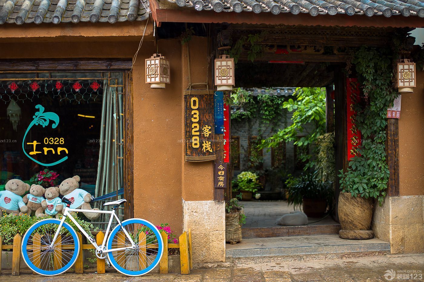 冷飲店樣板間門面設(shè)計實景圖